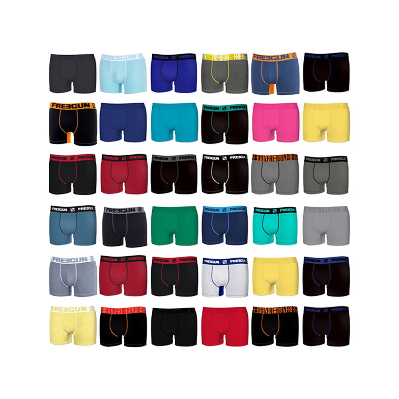 Pack Suprise De 3 Boxers Coton Multi-couleurs