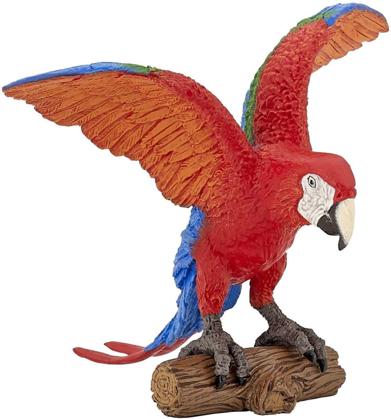 Figurine Perroquet Ara Rouge