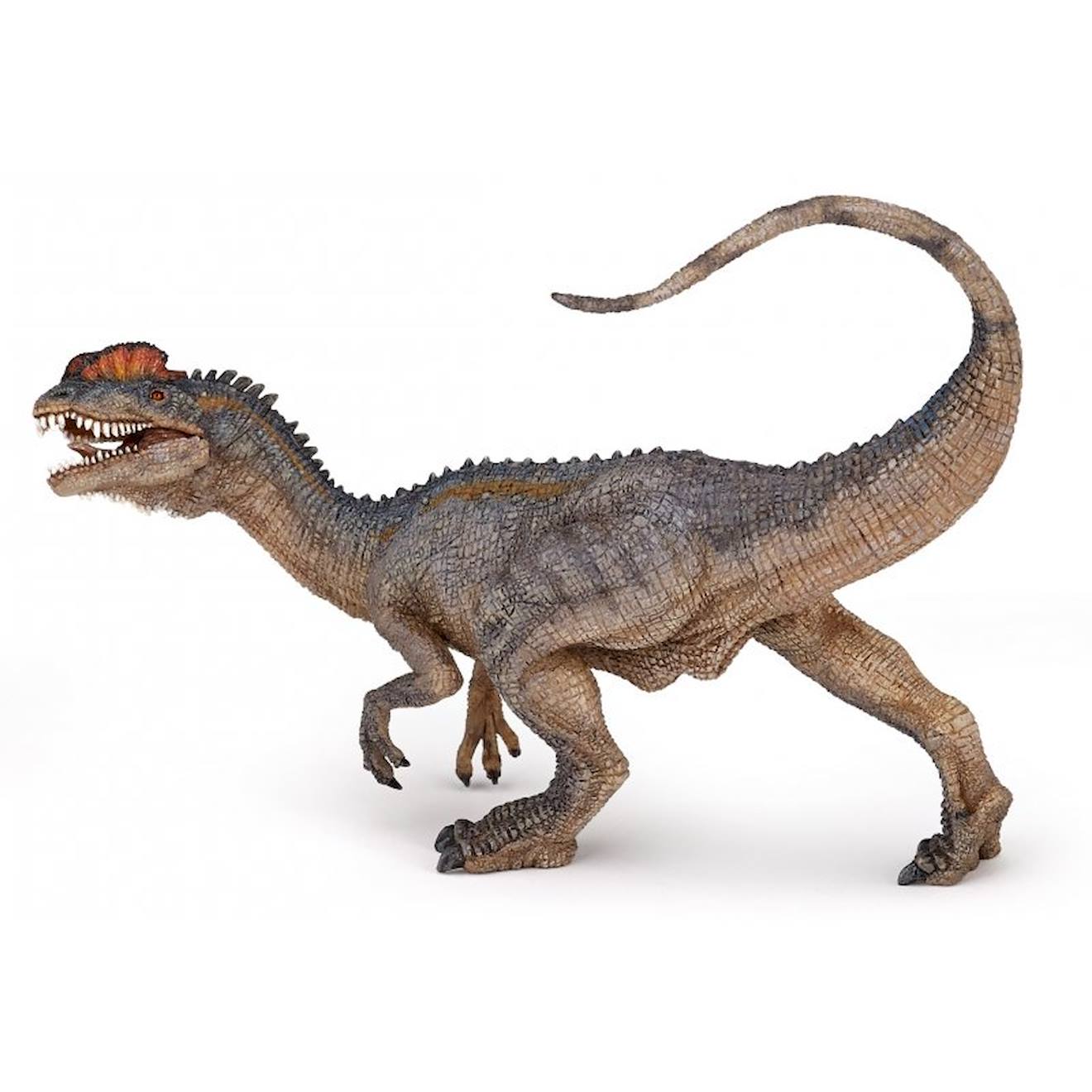Figurine Dilophosaure Marron