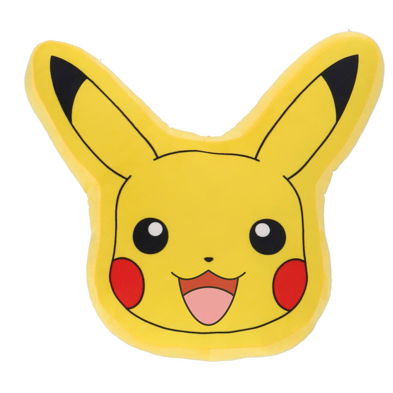 Coussin 3d Pikachu Smile Pokémon Polyester Jaune