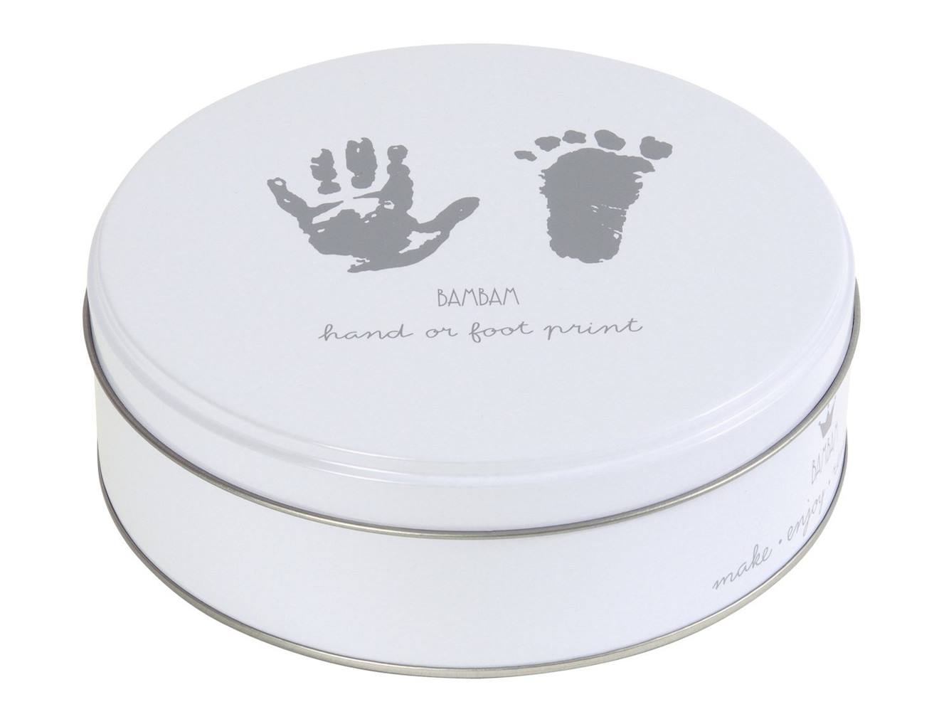 Empreinte Pieds Et Mains Blanc