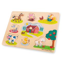 Jouet-Puzzle ferme 8 pcs