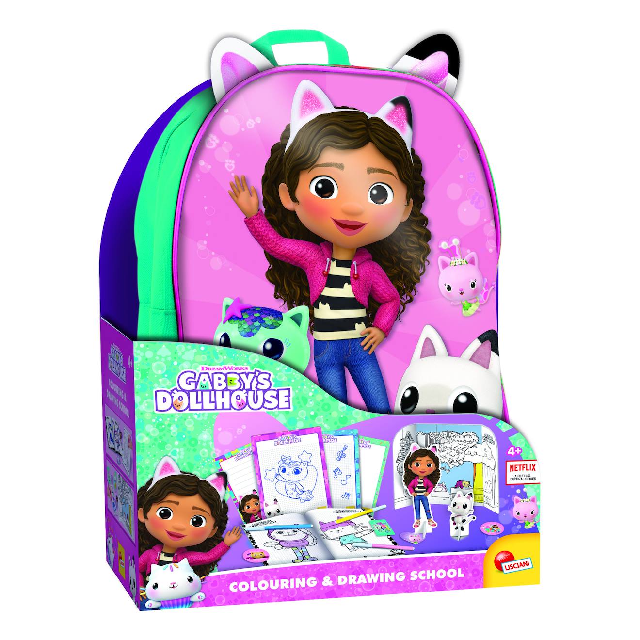 Sac A Dos Coloriage Et Ecole De Dessins Gabby's Multicolore