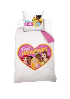 Linge de maison et décoration-Linge de lit enfant-Housse de couette disney princesses cœur coton