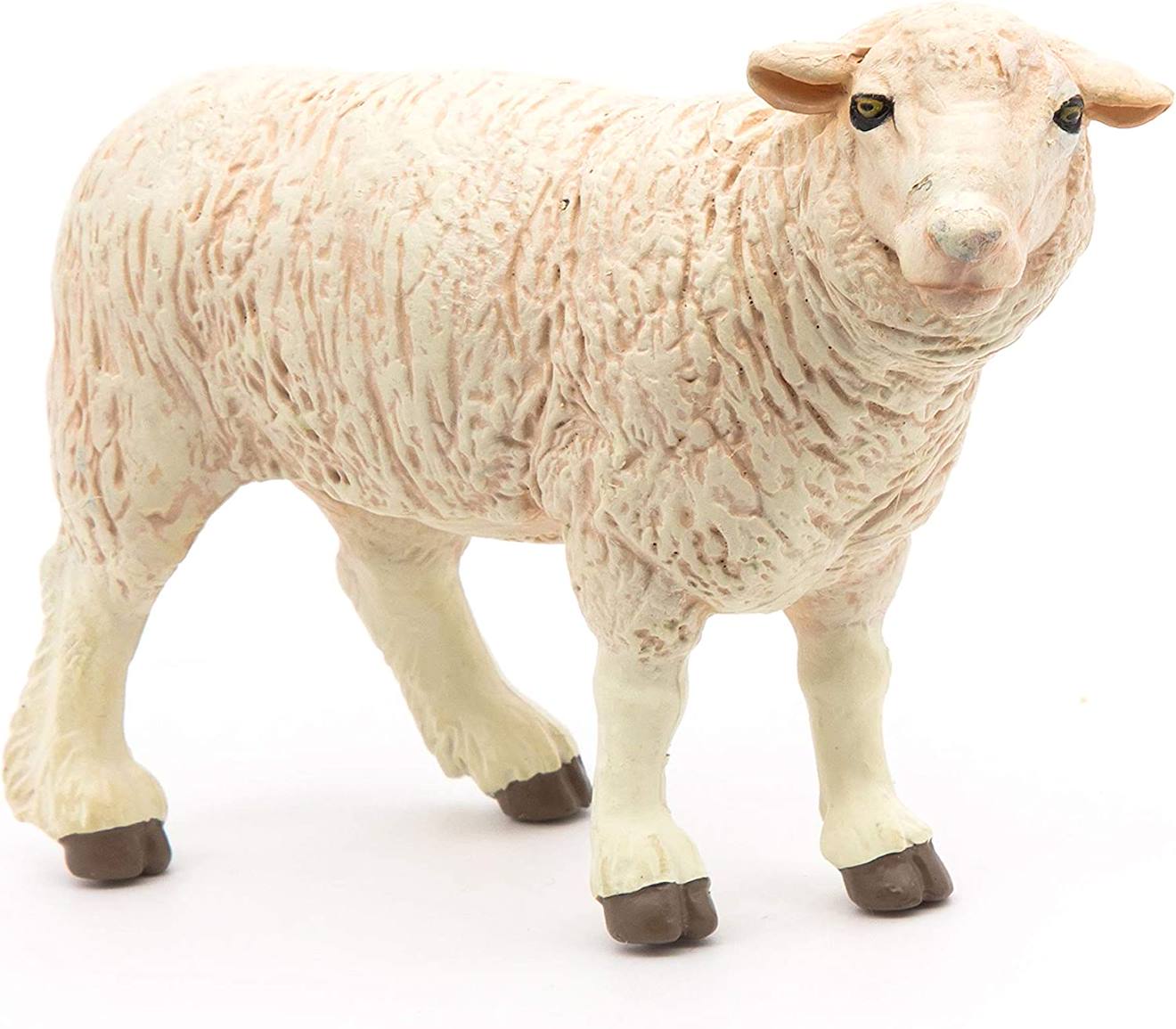 Figurine Brebis Mérinos Blanc