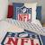 Housse de couette football américain logo nfl coton Bleu 4 - vertbaudet enfant 
