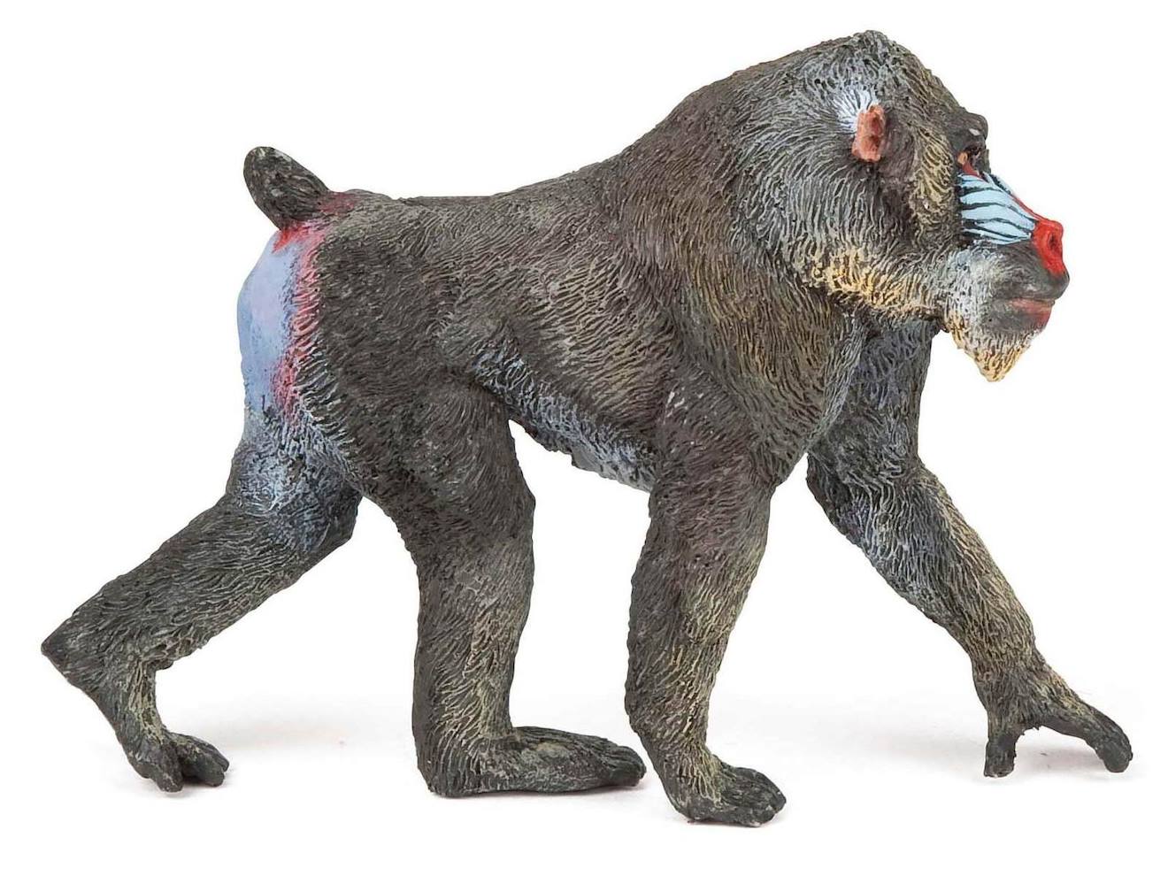 Figurine Mandrill Marron