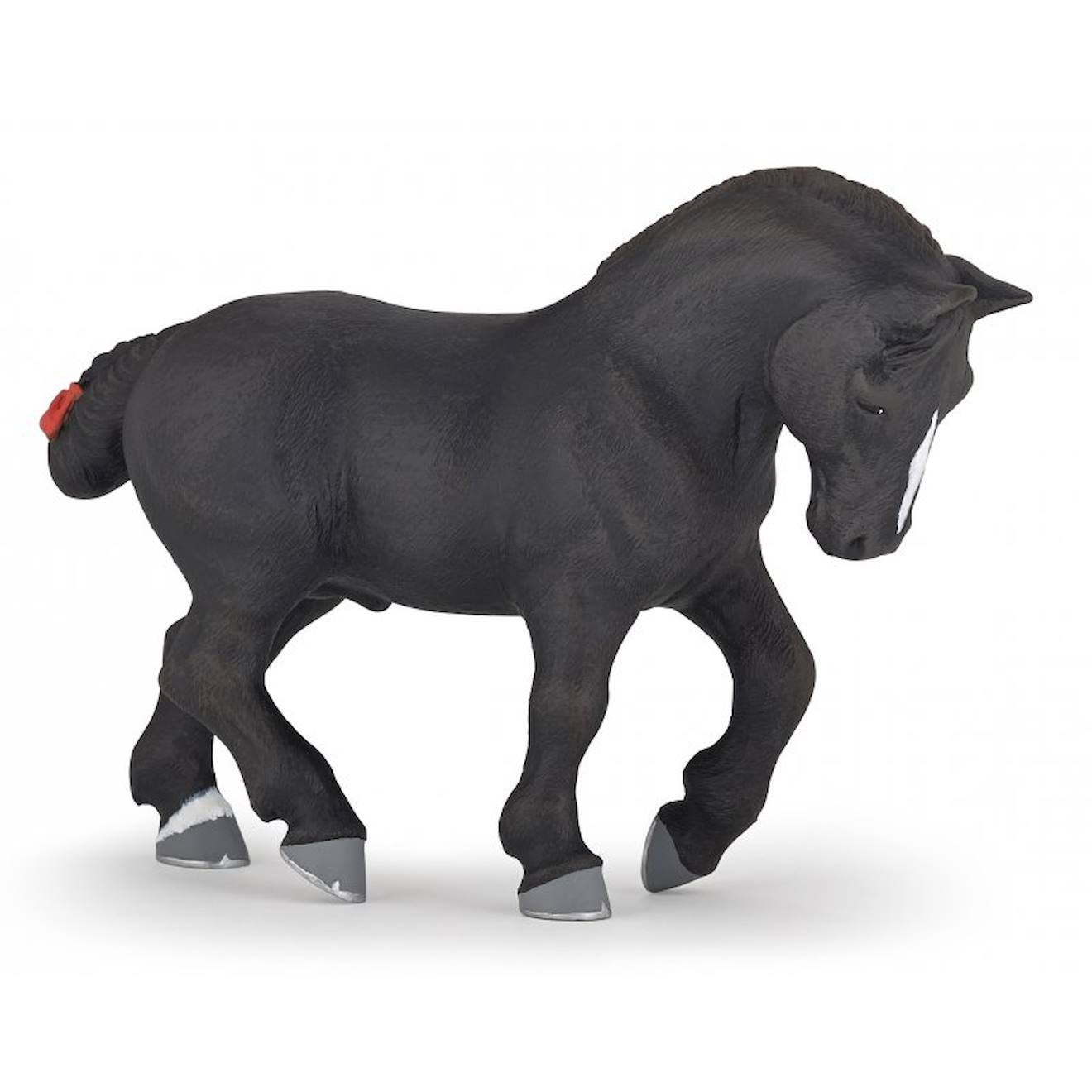 Figurine Percheron Noir