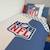 Housse de couette football américain logo nfl coton Bleu 2 - vertbaudet enfant 