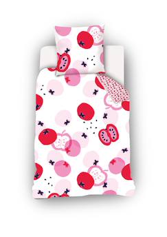 Housse de couette catimini pommes coton  - vertbaudet enfant