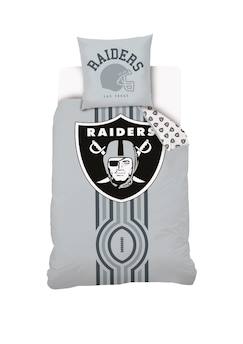 Linge de maison et décoration-Linge de lit enfant-Housse de couette football américain nfl los angeles raiders coton