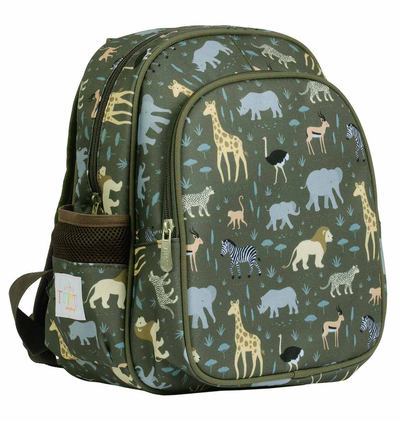 Sac À Dos Avec Poche Isotherme Espace Gris, Vert, Jaune