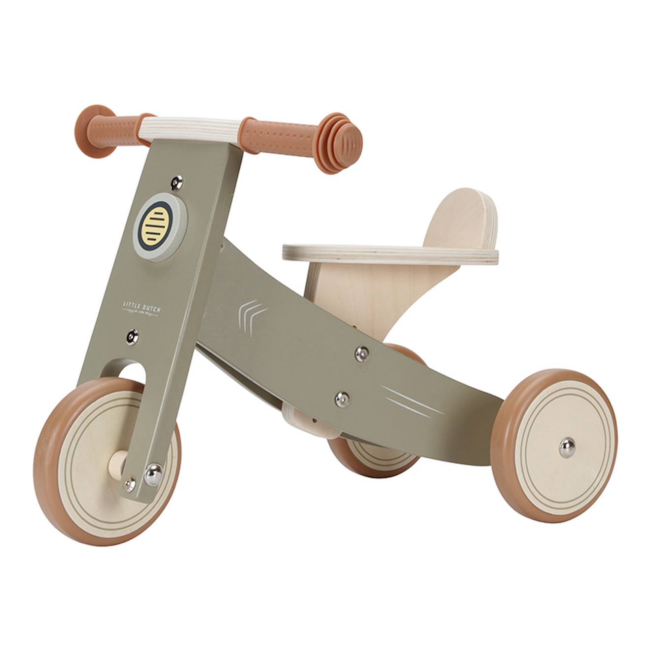 Tricycle En Bois Vert