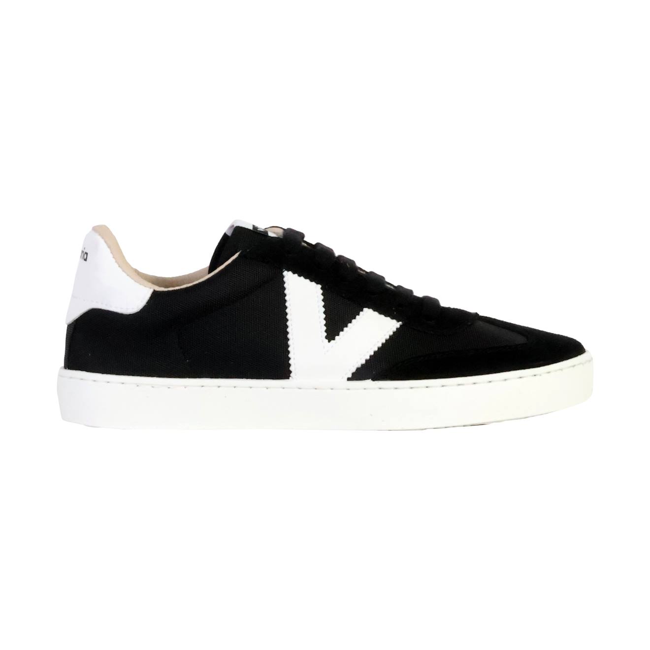 Baskets Basses À Lacets Noir