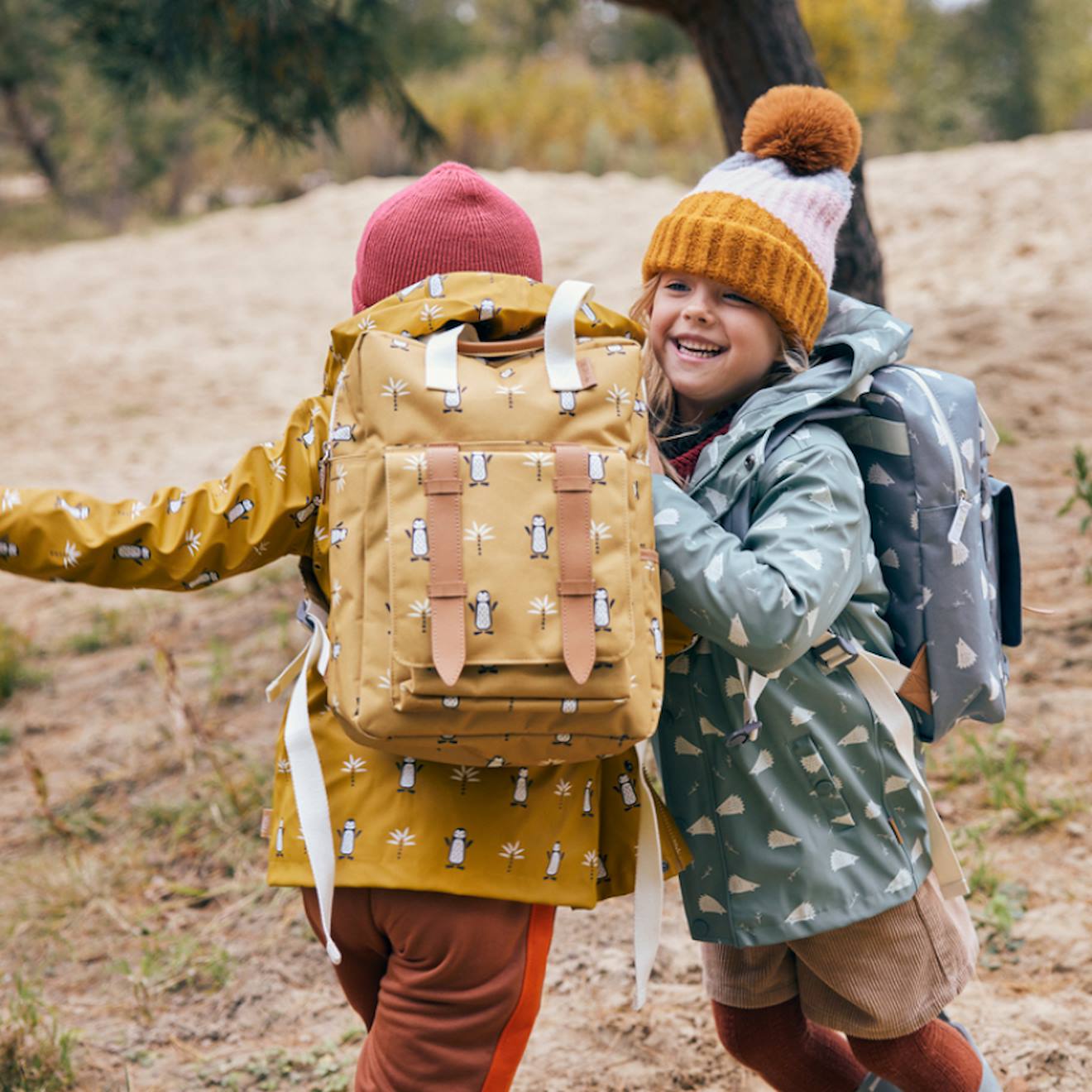 Sac À Dos Bébé Ocre Jaune
