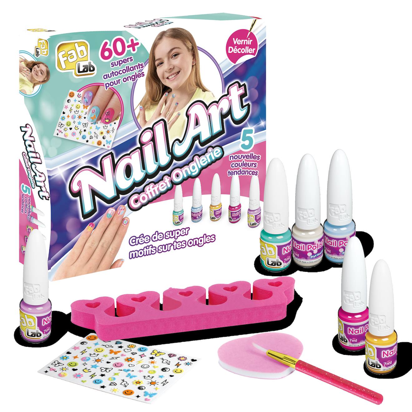 Coffret Onglerie - Obtenir Des Ongles De Style Salon Avec Ce Kit De Qualité Supérieure ! Multicolore