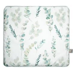 Chambre et rangement-Oreiller plat réversible en coton eucalyptus
