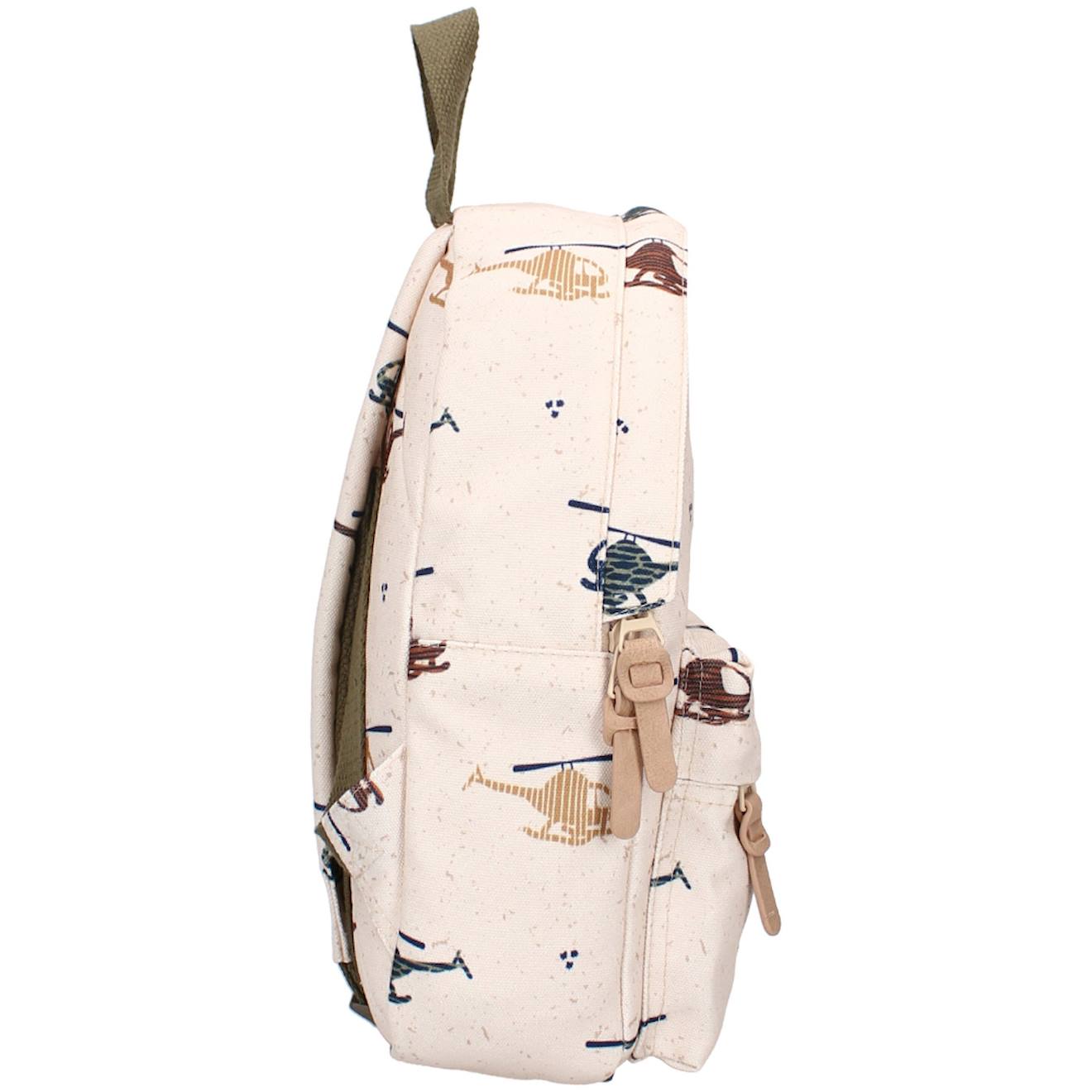 Sac À Dos Enfant Beige, Bleu, Kaki (Kidzroom) - Image 2