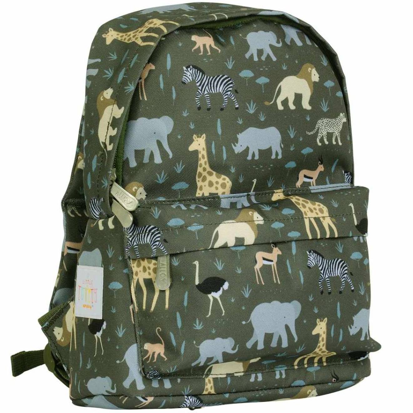 Sac À Dos Bébé Rêves De Licorne Vert, Jaune, Gris