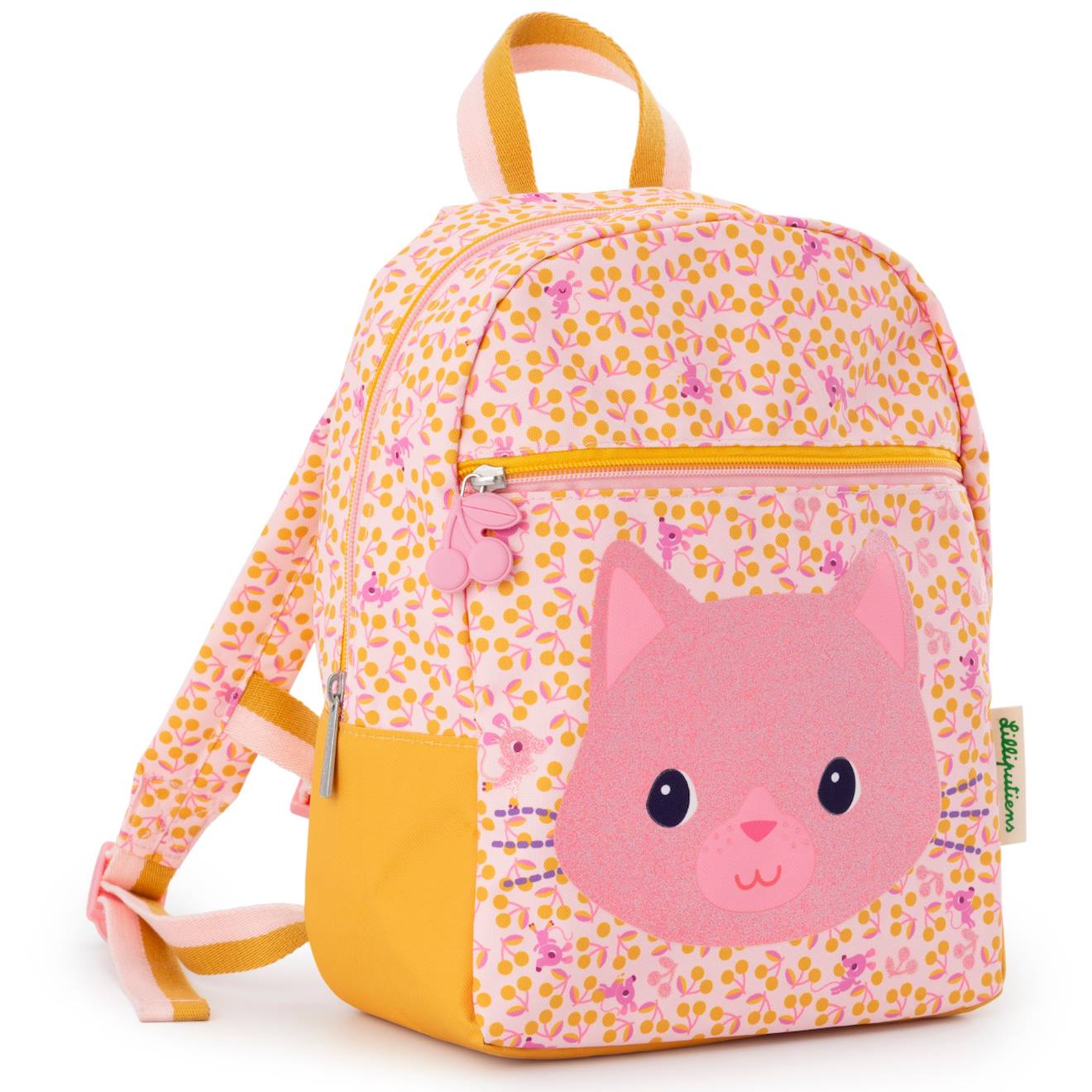 Sac À Dos Anais Rose, Jaune, Beige