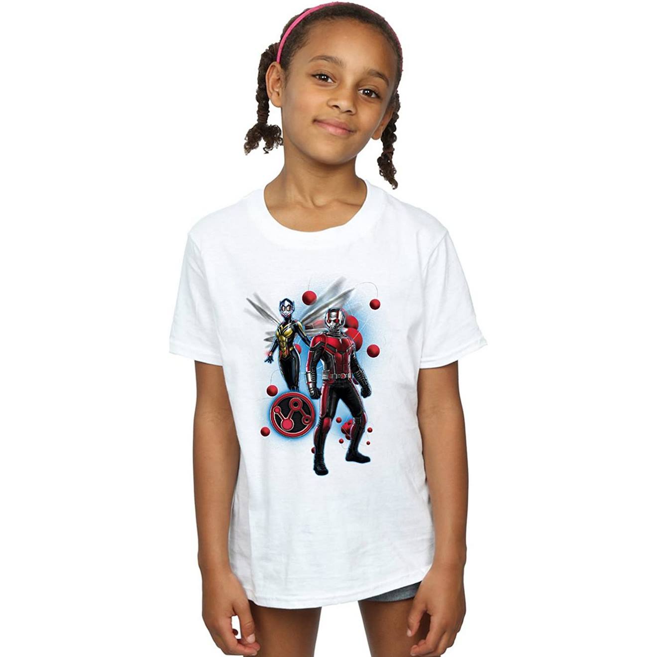 T-shirt En Coton Peigné De Qualité Supérieure Particle Pose Blanc