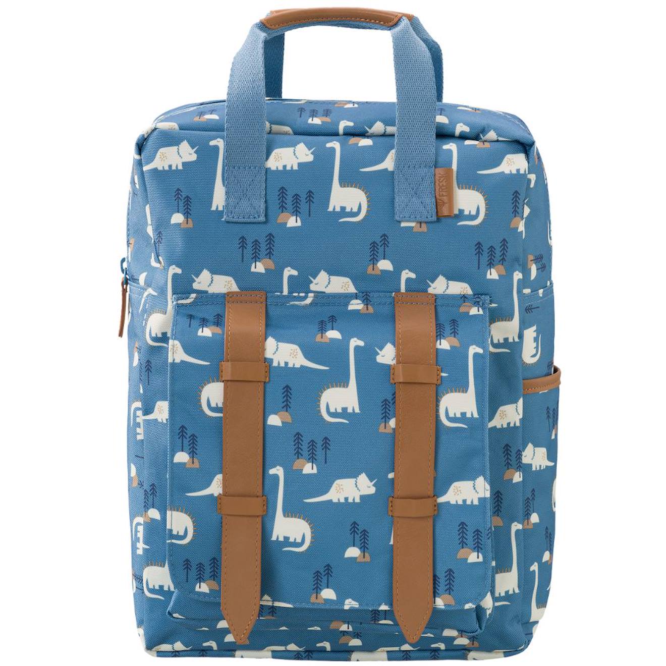 Sac À Dos Enfant Bleu, Beige, Marron