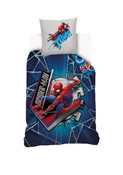 Linge de maison et décoration-Linge de lit enfant-Housse de couette-Housse de couette spiderman marvel coton