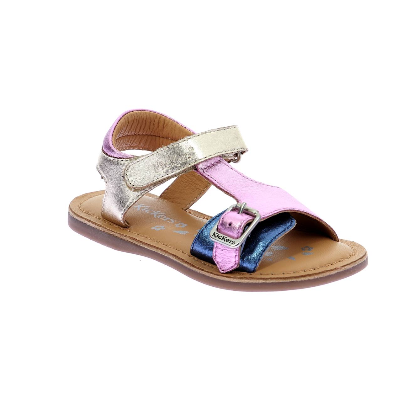 Sandales Enfant Diazz Beige Marine