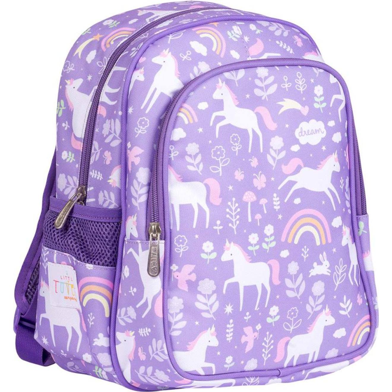 Sac À Dos Avec Poche Isotherme Espace Violet, Blanc, Rose