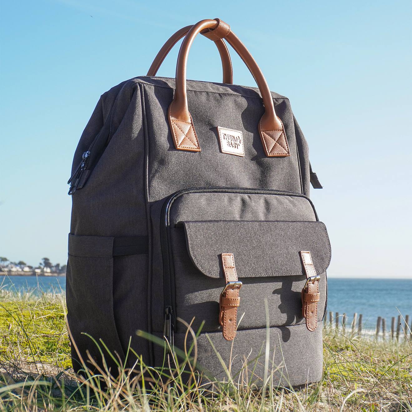 Sac À Langer Escapade Gris (Thermobaby) - Image 1