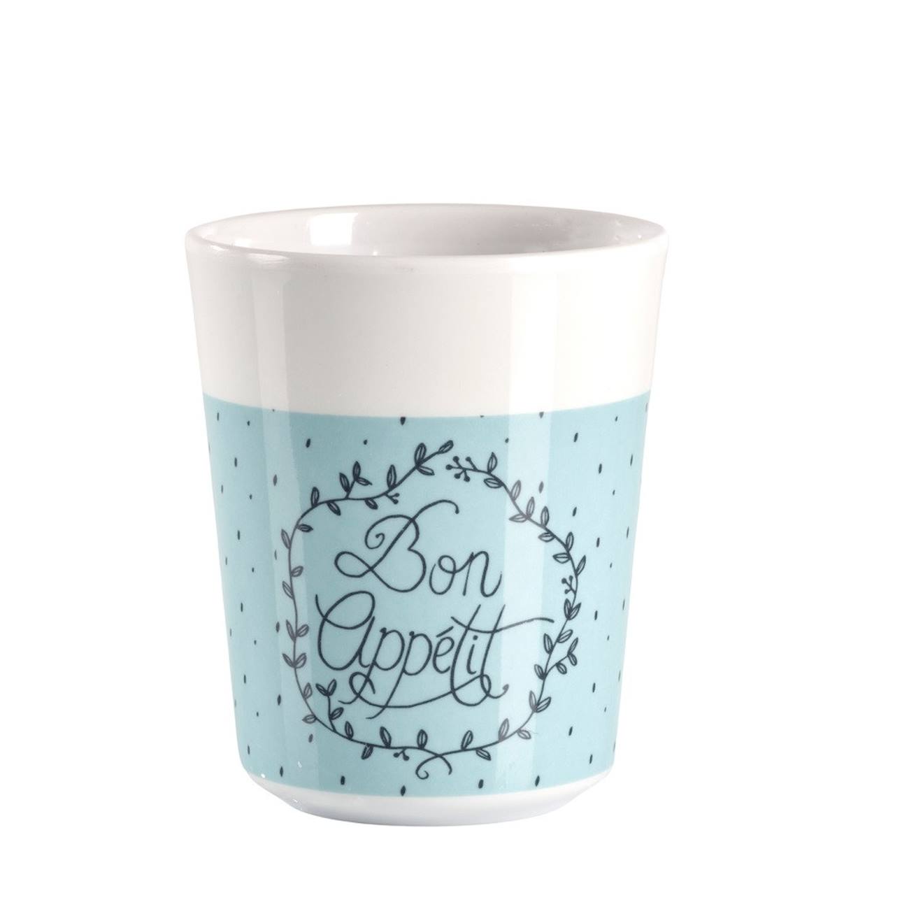 Gobelet Melamine Foret Blanc