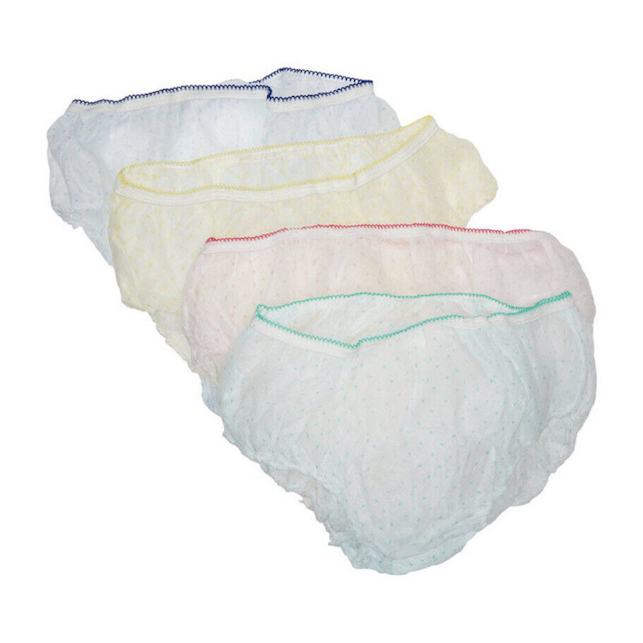 Slips De Maternité Jetables X4 Blanc