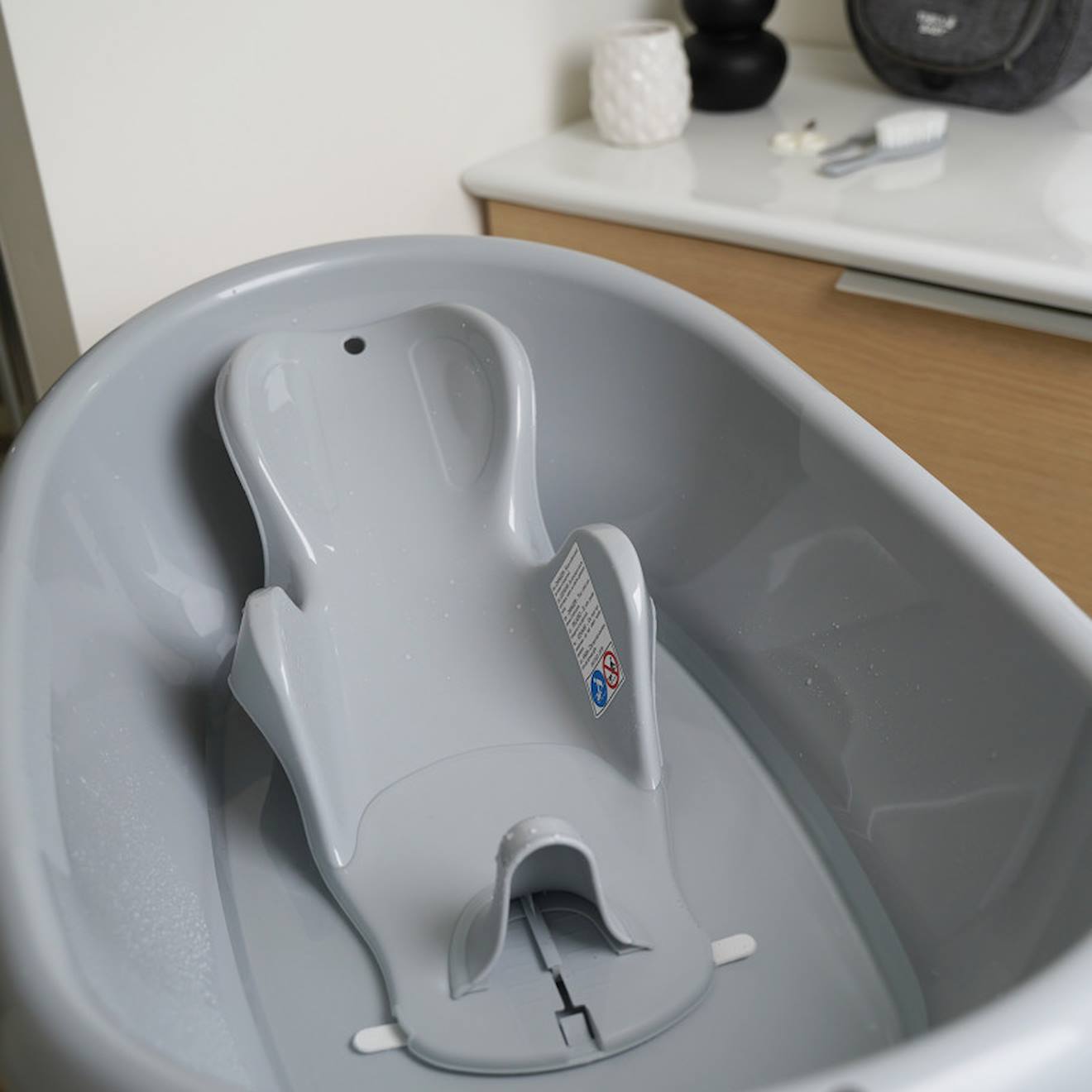 Transat De Bain Daphné Gris Charme (Thermobaby) - Image 2