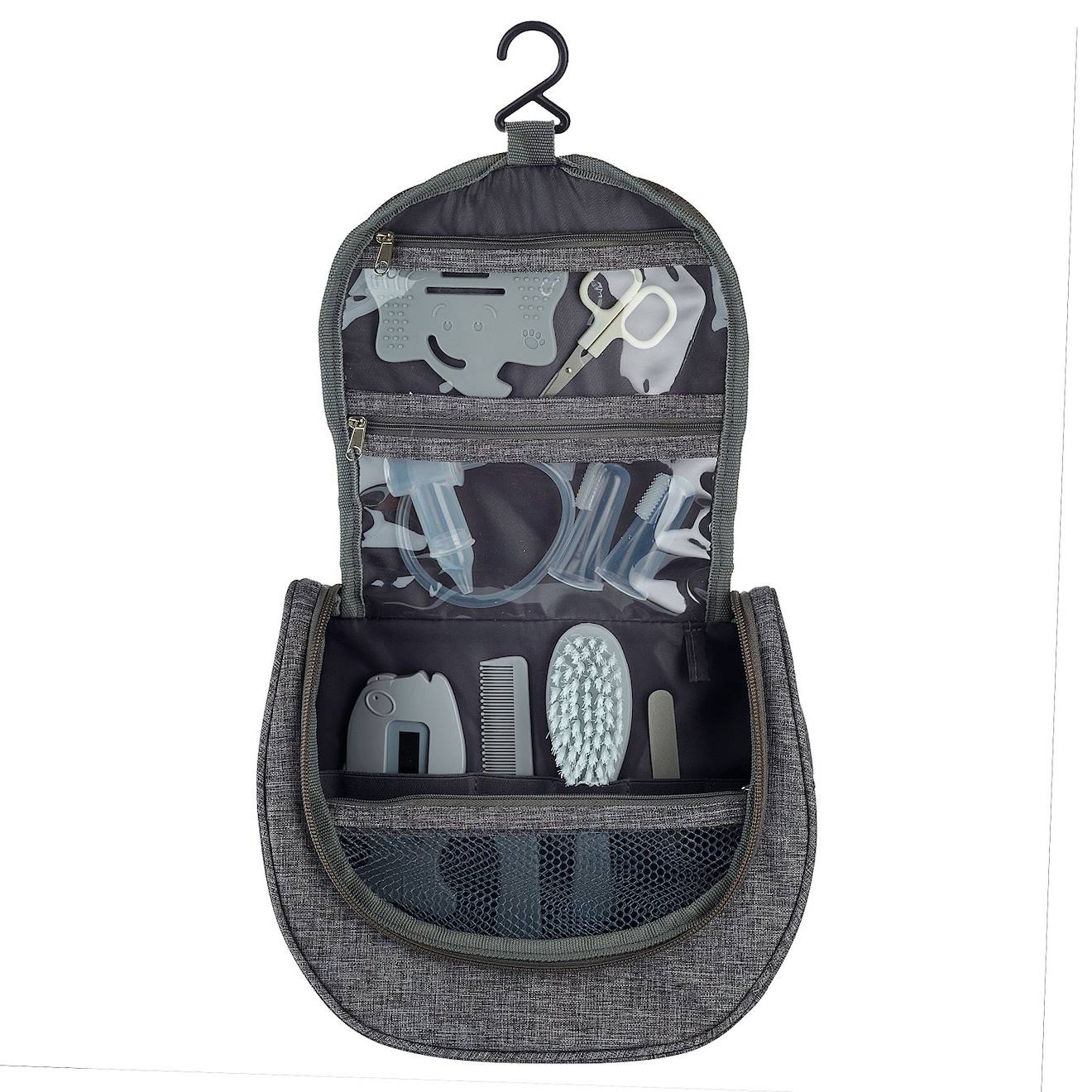 Trousse De Soin Bebe Avec Accessoires Gris (Thermobaby) - Image 1