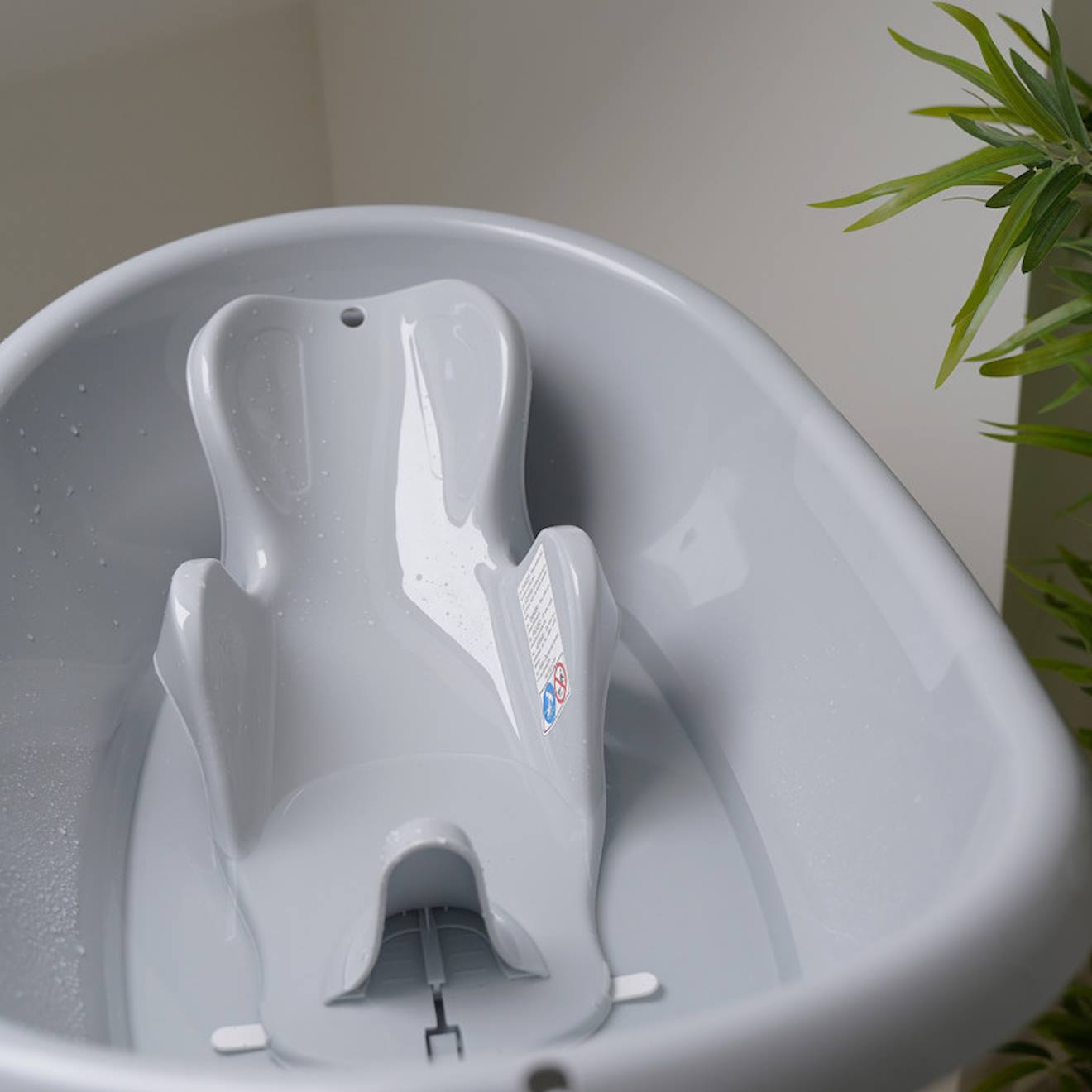 Transat De Bain Daphné Gris Charme (Thermobaby) - Image 1