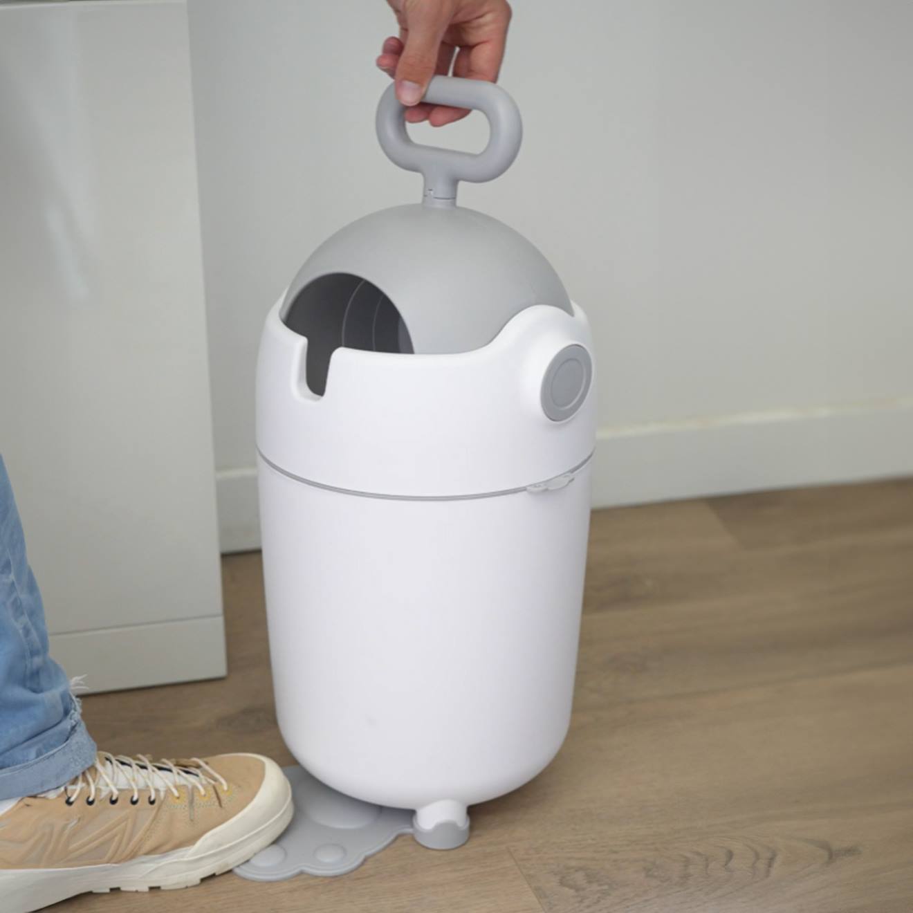 Poubelle A Couches Gris (Thermobaby) - Image 2