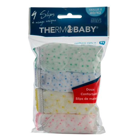 Slips de maternité jetables x4 Blanc 3 - vertbaudet enfant 
