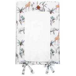 Housse de matelas à langer + tapis de change safari  - vertbaudet enfant
