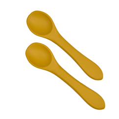 -Lot de 2 cuillères silicone
