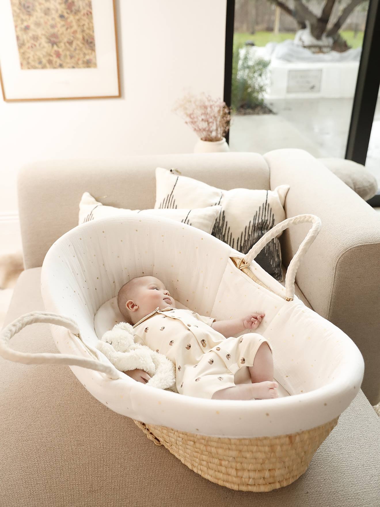 Combinaison naissance écru