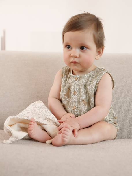 Bébé-Salopette, combinaison-Combishort naissance imprimé