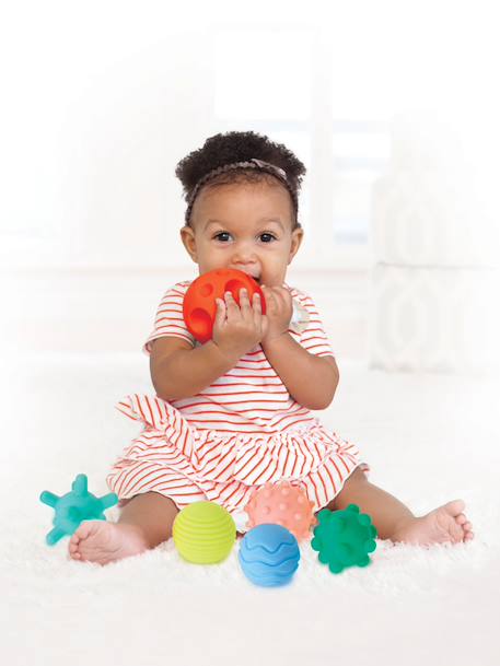 Infantino - 6 balles sensorielles super soft multicolore