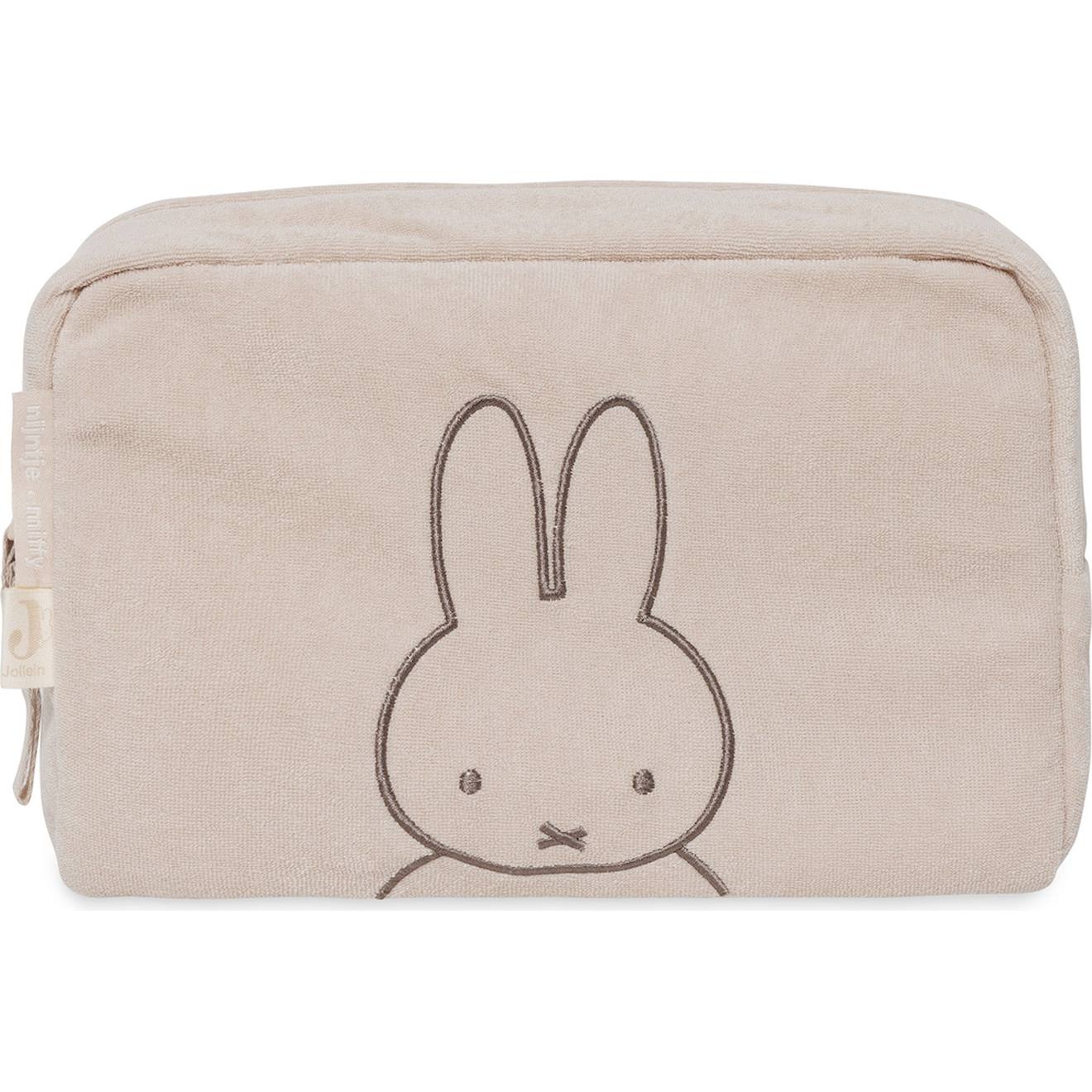 Trousse De Toilette Miffy En Éponge Beige, Noir
