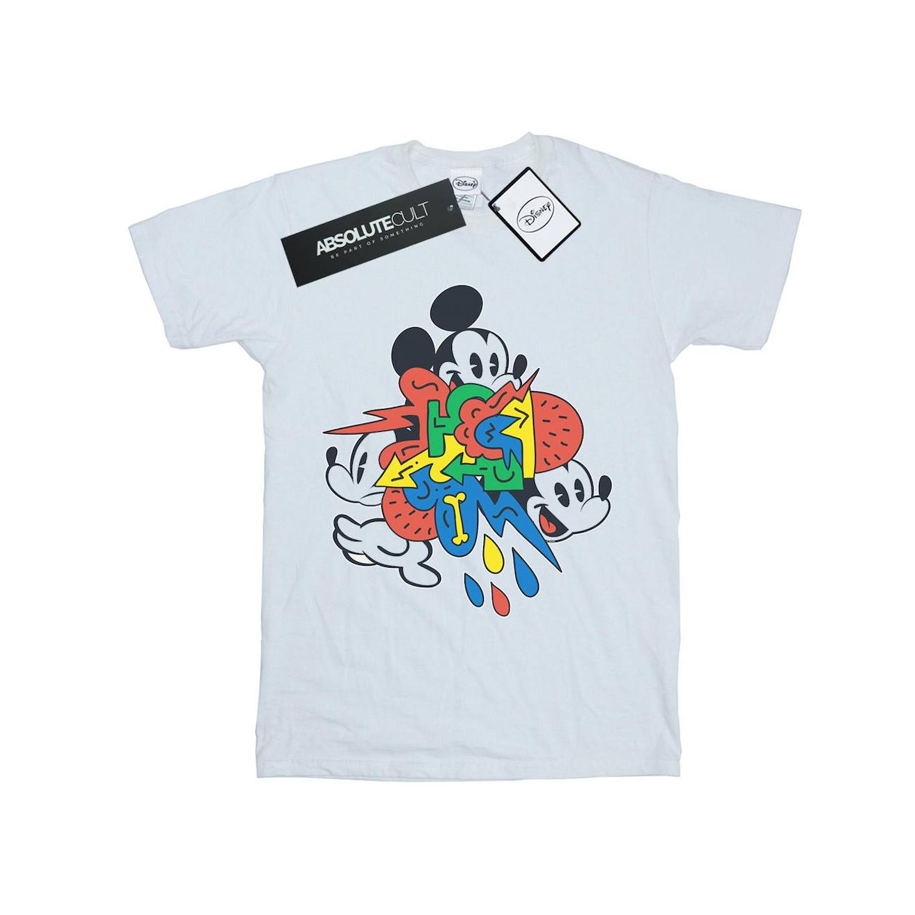 T-shirt Coton Disney Blanc