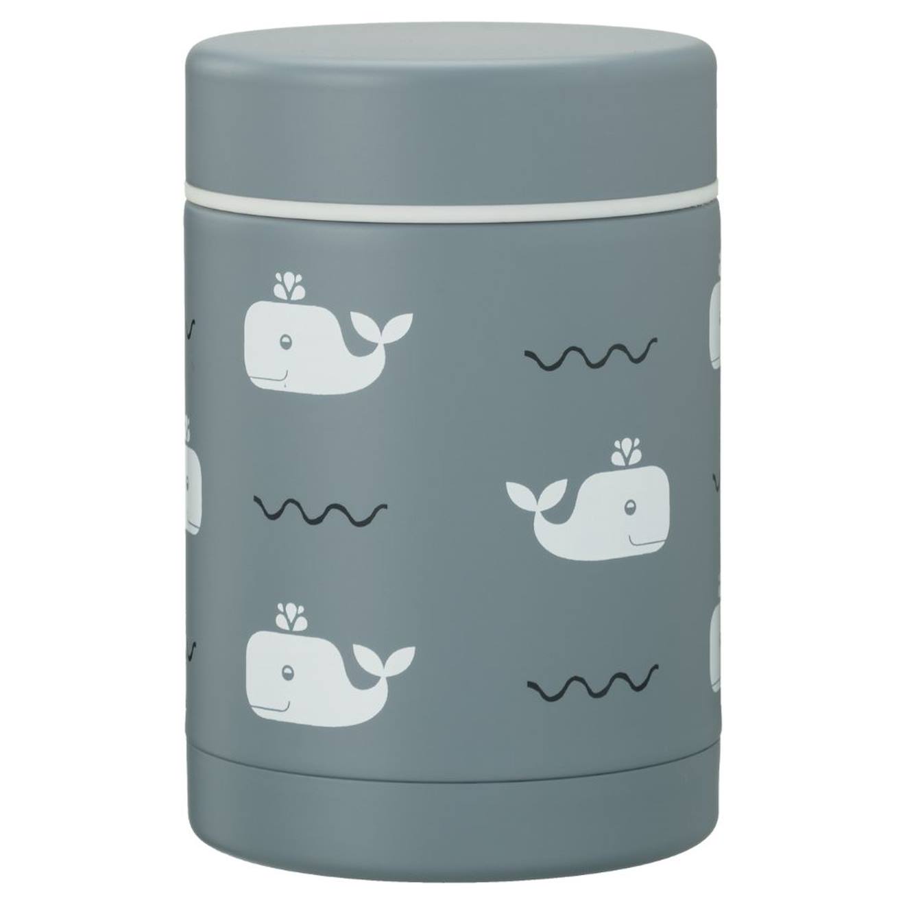 Thermos Alimentaire Bleu, Blanc