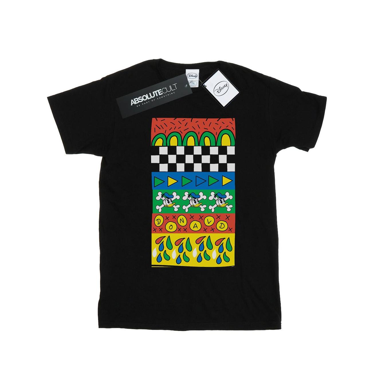 T-shirt Coton Disney Noir