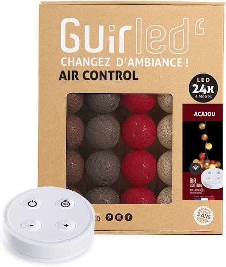 Guirlande boule lumineuse led usb télécommandée Acajou+Arlequin+Bébé+Byzantin+Chocolat+Coton+Églantine+Flocon+Horizon+Licorne+Mangrove+Messopotamia+Minuit+Océan+Ottoman+Princesse+Provence+Romania+Sauvage+Scandinave+Tagada 1 - vertbaudet enfant 