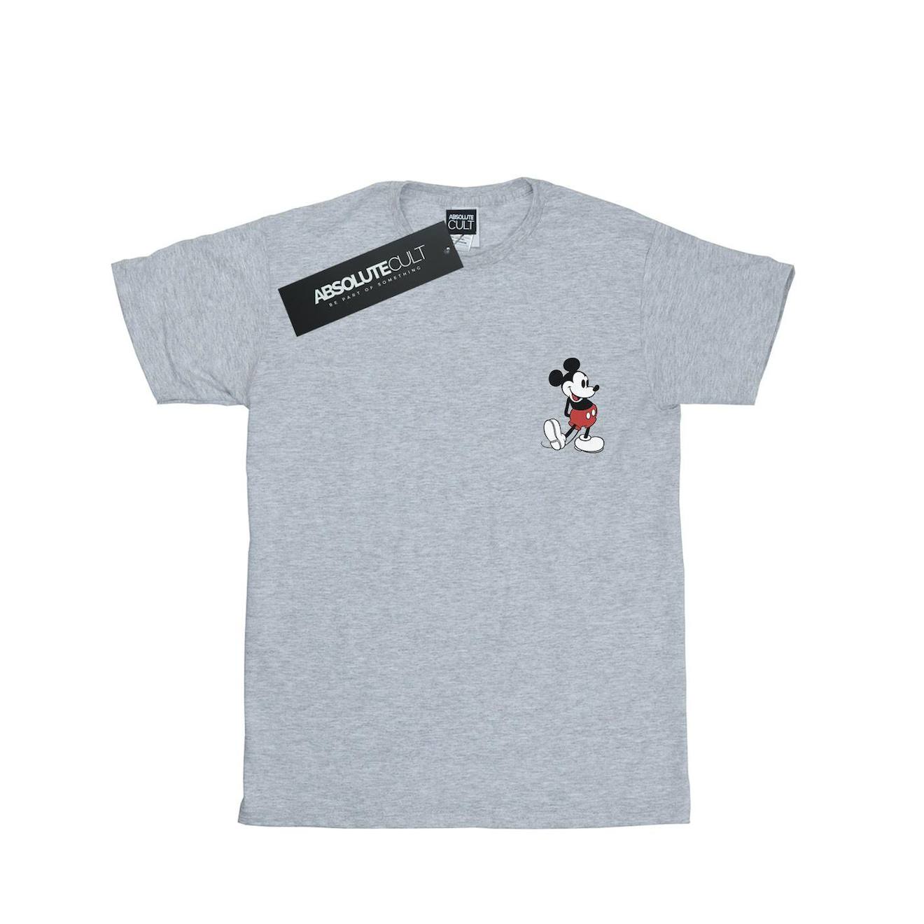 T-shirt Coton Disney Kickin Gris Chiné