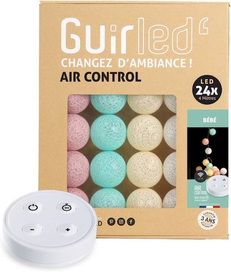 Guirlande boule lumineuse led usb télécommandée Acajou+Arlequin+Bébé+Byzantin+Chocolat+Coton+Églantine+Flocon+Horizon+Licorne+Mangrove+Messopotamia+Minuit+Océan+Ottoman+Princesse+Provence+Romania+Sauvage+Scandinave+Tagada 7 - vertbaudet enfant 