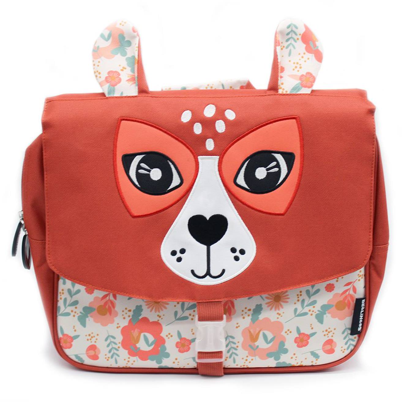 Cartable A4 Maternelle Orange, Noir, Bleu